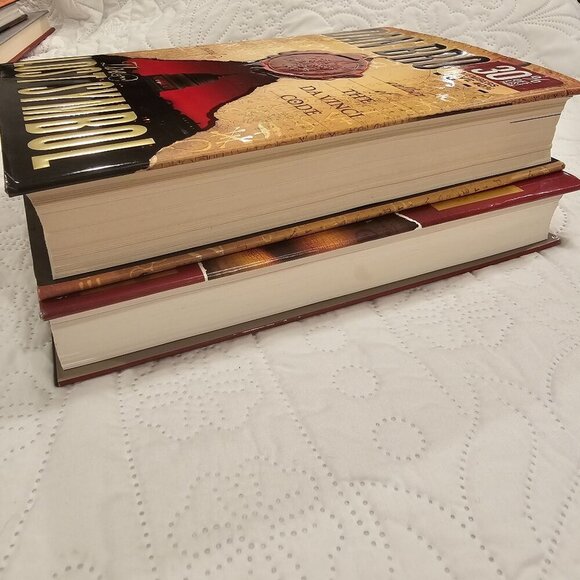 The Da Vinci Code & The Lost Symbol Hardcover Books By Dan Brown - Picture 10 of 11